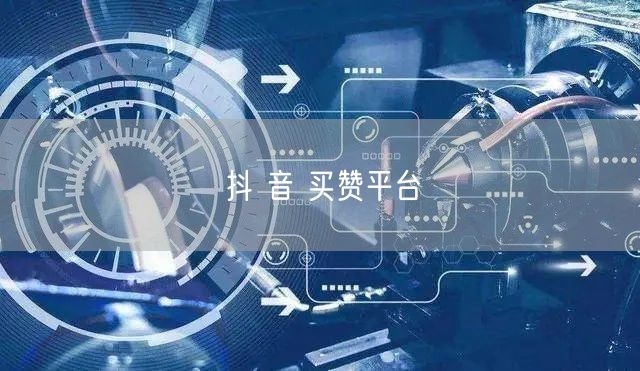 抖 音 买赞平台