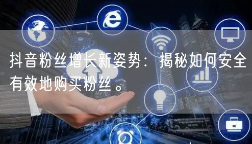 抖音粉丝增长新姿势：揭秘如何安全有效地购