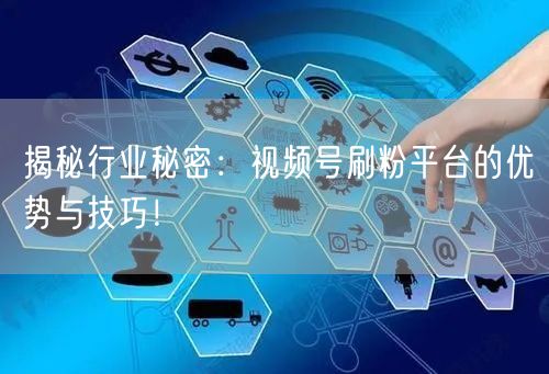 揭秘行业秘密：视频号刷粉平台的优势与技巧