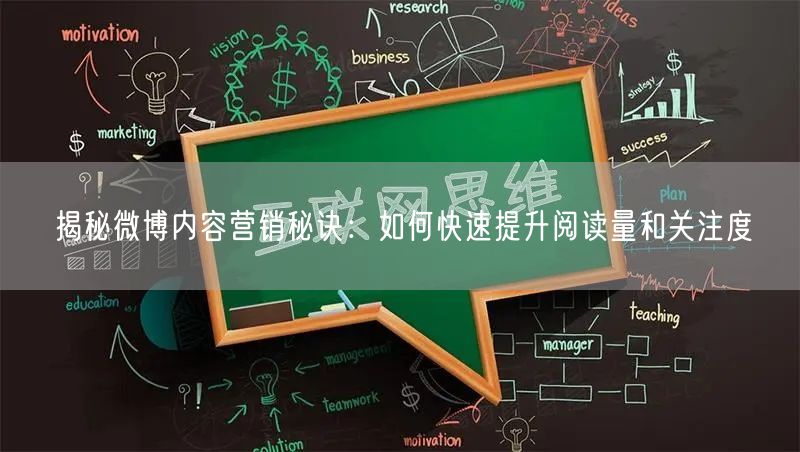 揭秘微博内容营销秘诀：如何快速提升阅读量