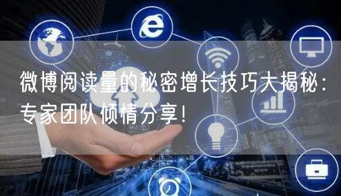 微博阅读量的秘密增长技巧大揭秘：专家团队