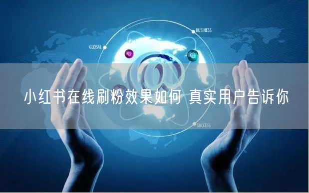 小红书在线刷粉效果如何 真实用户告诉你