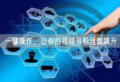 一键操作，让你的视频号粉丝数飙升