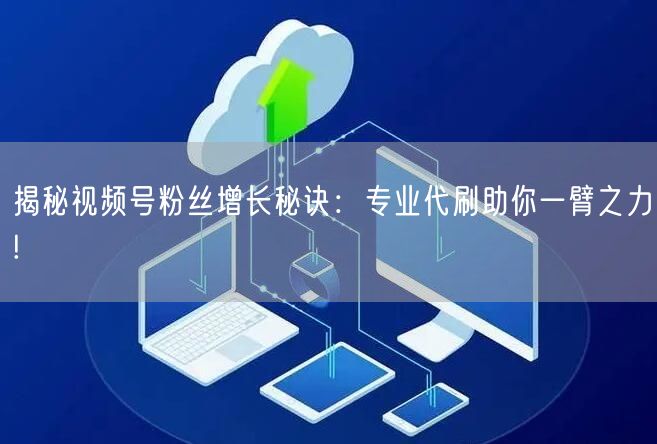 揭秘视频号粉丝增长秘诀：专业代刷助你一臂